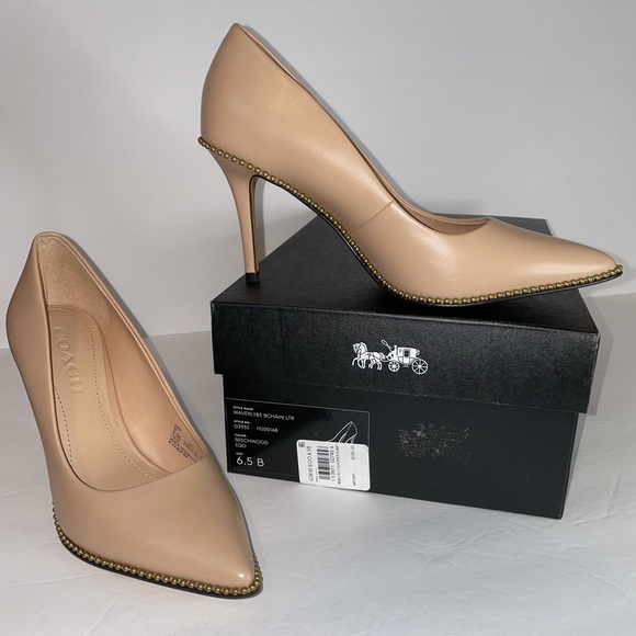 Coach Shoes - NWB Coach Waverly Pumps in Beechwood